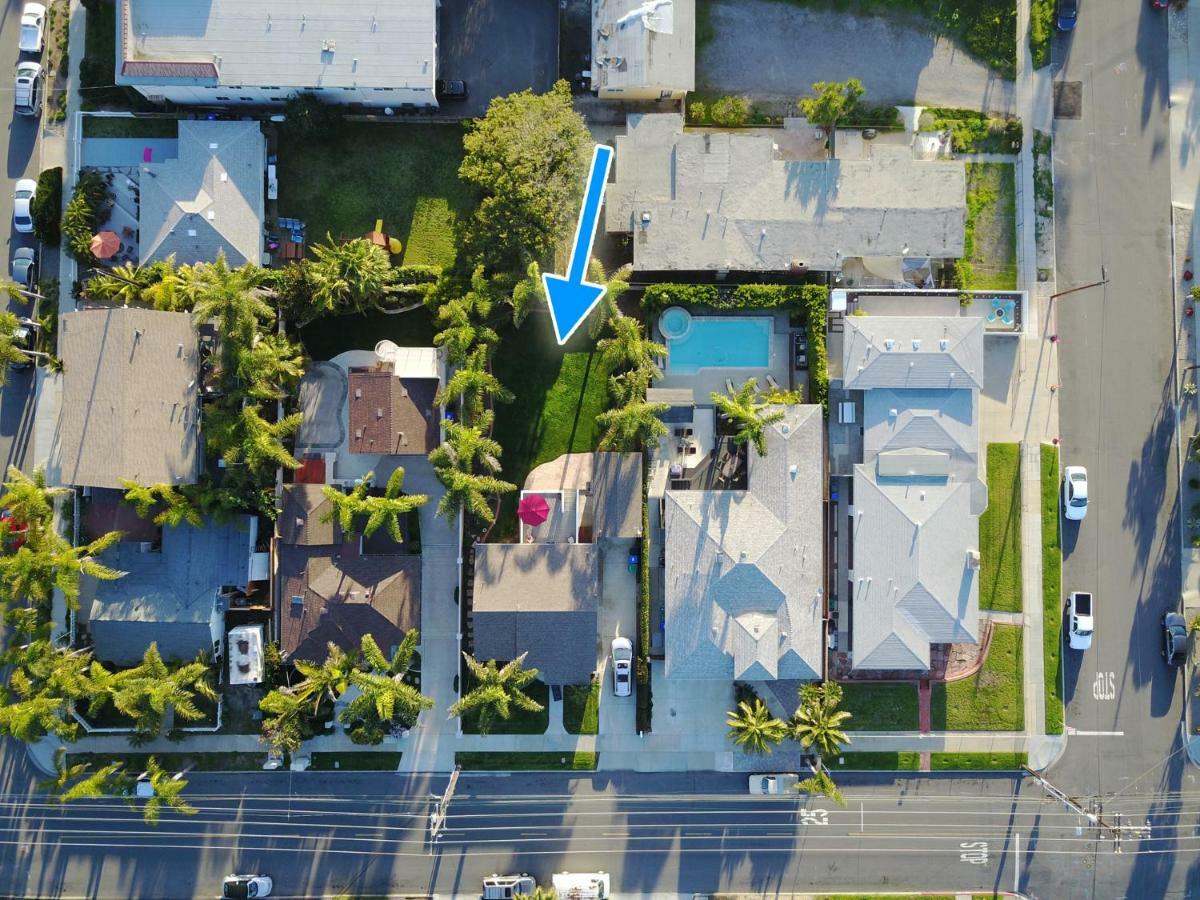 Ultimate Beach Bungalow - 1 Block From Beach - Huge Backyard 卡尔斯巴德 外观 照片