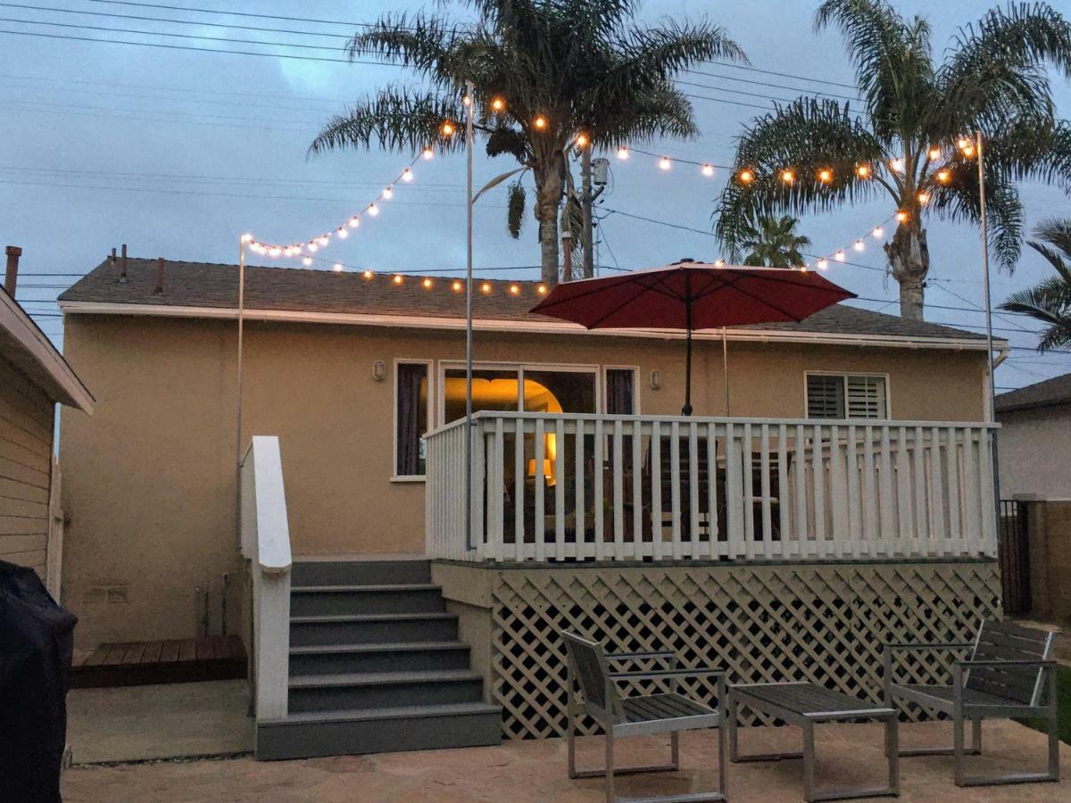 Ultimate Beach Bungalow - 1 Block From Beach - Huge Backyard 卡尔斯巴德 外观 照片
