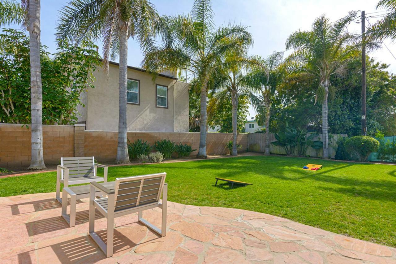 Ultimate Beach Bungalow - 1 Block From Beach - Huge Backyard 卡尔斯巴德 外观 照片
